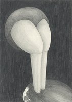 LAP DANCE, 2017, 21 x 14.8 cm, pencil on paper