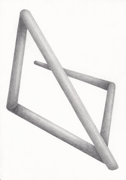 ESCAPISM, 2020, 21 x 14.8 cm, pencil on paper