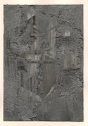 UNTITLED, 2016, 10.4 x 7.4 cm, graphite powder on photograph