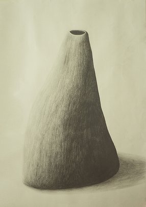 VOLCANO, 2016, 59 x 42 cm, pencil on paper